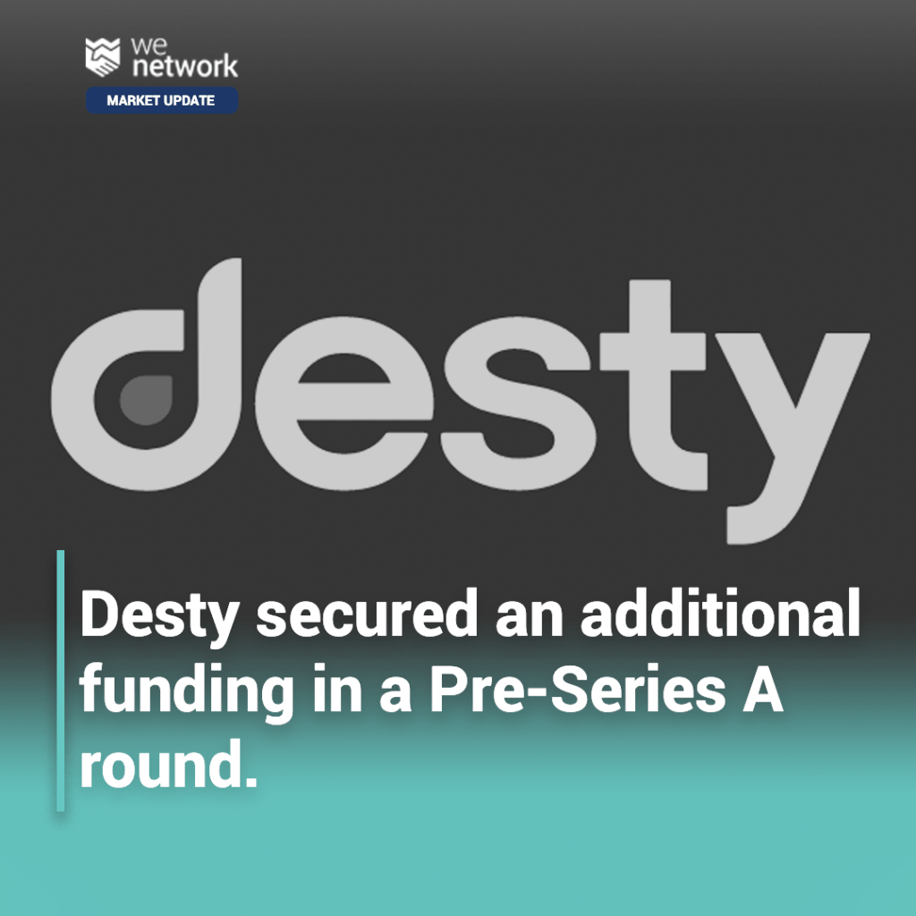 Social commerce startup Desty secured an additional US$5 million in funding in a Pre-Series A round 8 Social commerce startup Desty secured an additional US$5 million in funding in a Pre-Series A round