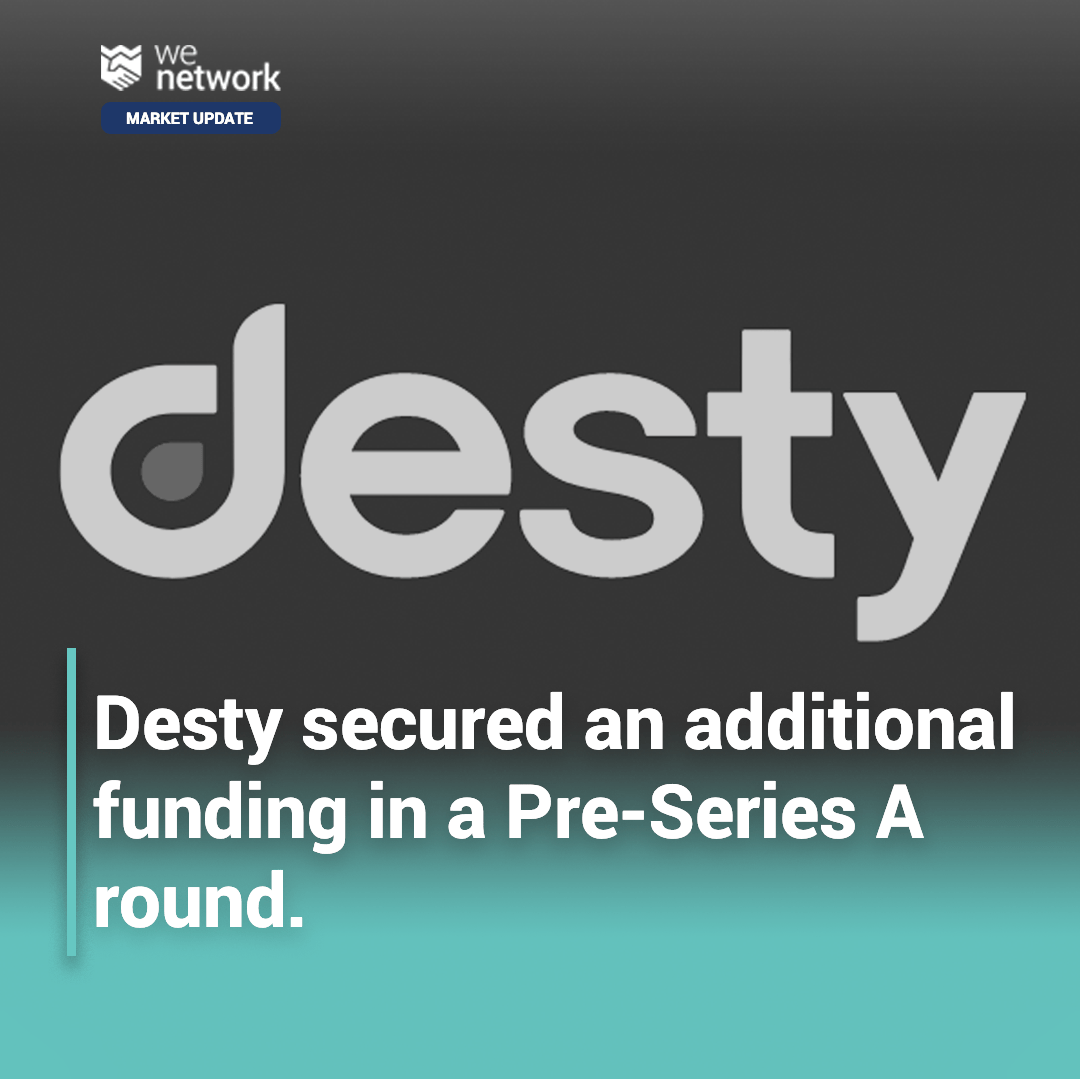 Social commerce startup Desty secured an additional US$5 million in funding in a Pre-Series A round