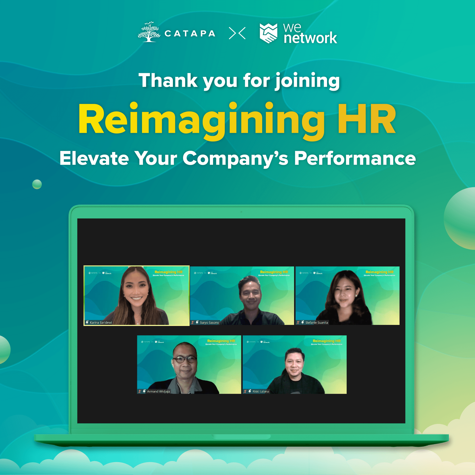 Thank You! For joined Reimagining HR